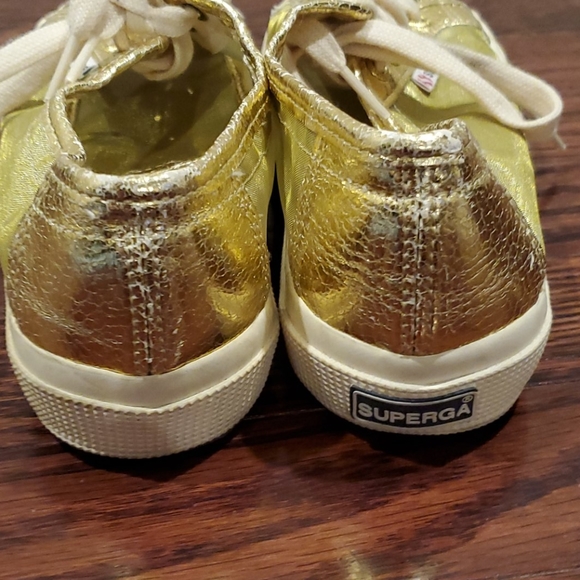Superga sneakers, gold, size 6 - Picture 3 of 6
